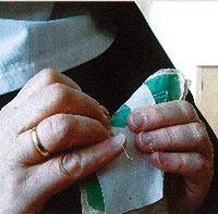 Dentelle a l'aiguille