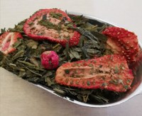 Thé vert aux divers parfums