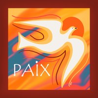 Cadre de Saint, en laminage, cadre Fête de la foi