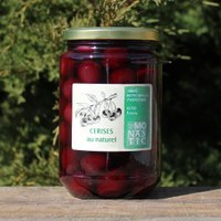 Bocaux de fruits au naturel