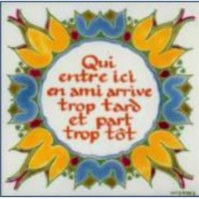 Saints patrons en céramique