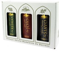 Huile d'olive en bouteilles