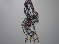 Chapelets, dizainiers, carterie, divers....