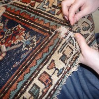 Restauration de tapis d'Orient