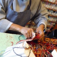 Restauration de tapis d'Orient