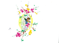 cartes reproduction aquarelles