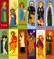 Plaquettes de Saints