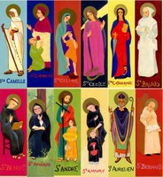 Plaquettes de Saints
