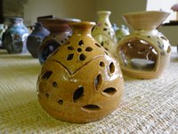 Vases, pots, décoration en céramique, lampe, photophoe, ...