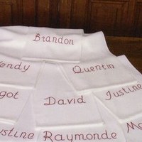 Echarpes de baptême